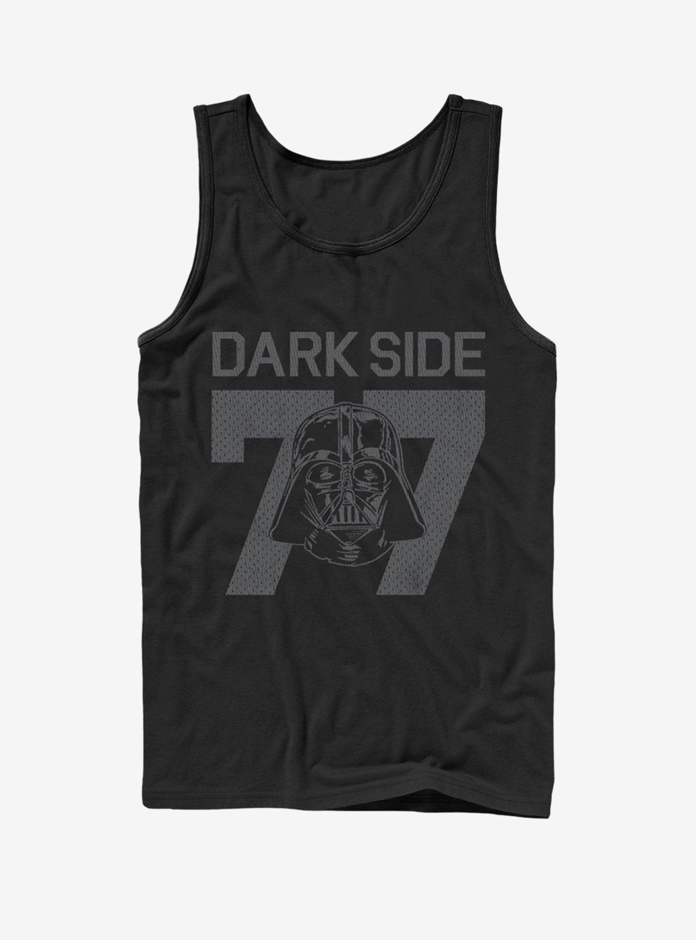 Star Wars Root for the Dark Side Tank, BLACK, hi-res