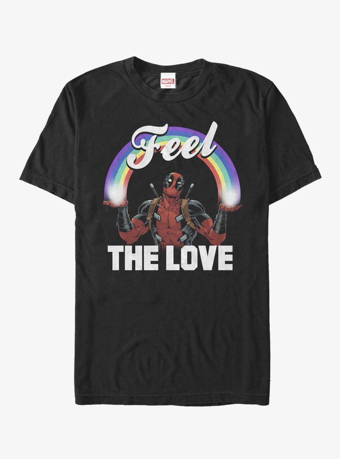 Marvel Deadpool Feel the Love T-Shirt, , hi-res