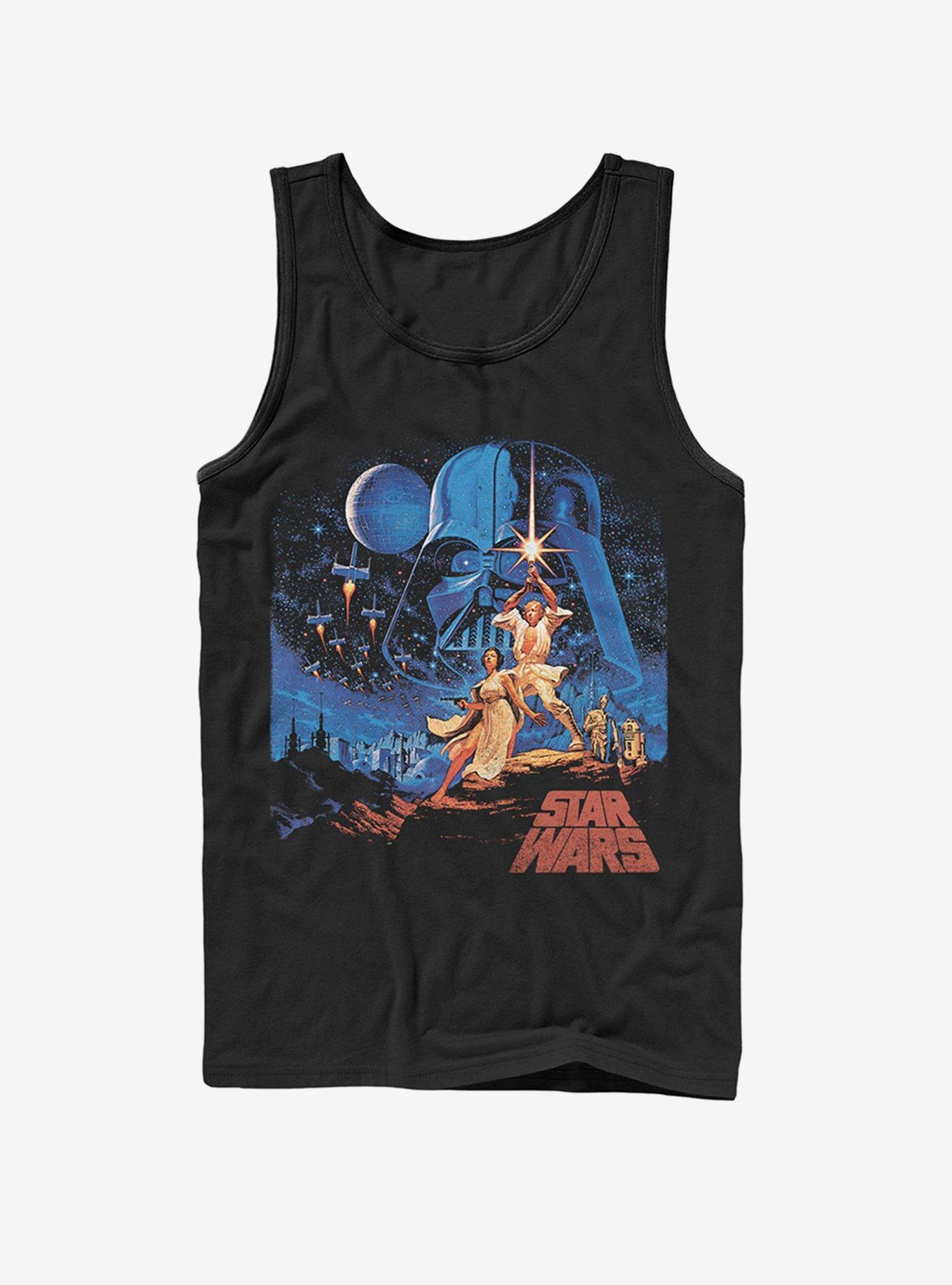 Star Wars Classic Scene Tank, BLACK, hi-res