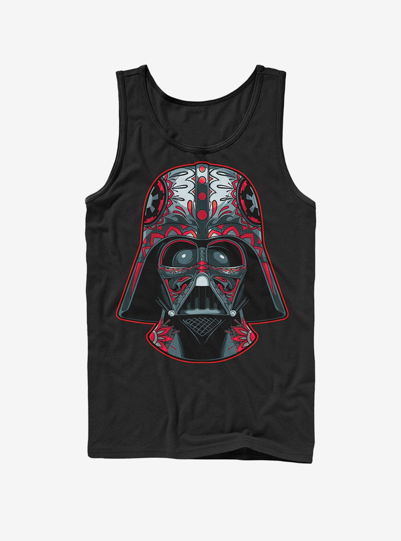 Star Wars Darth Vader Helmet Markings Tank, BLACK, hi-res