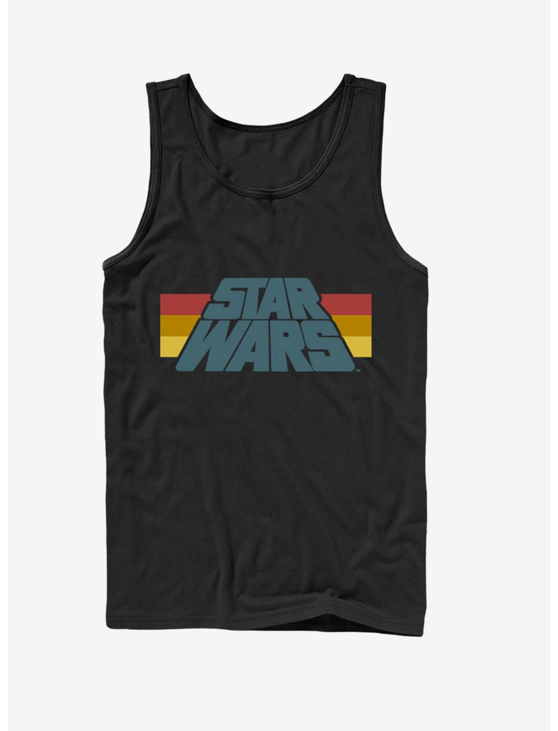 Star Wars Stripe Logo Tank, BLACK, hi-res