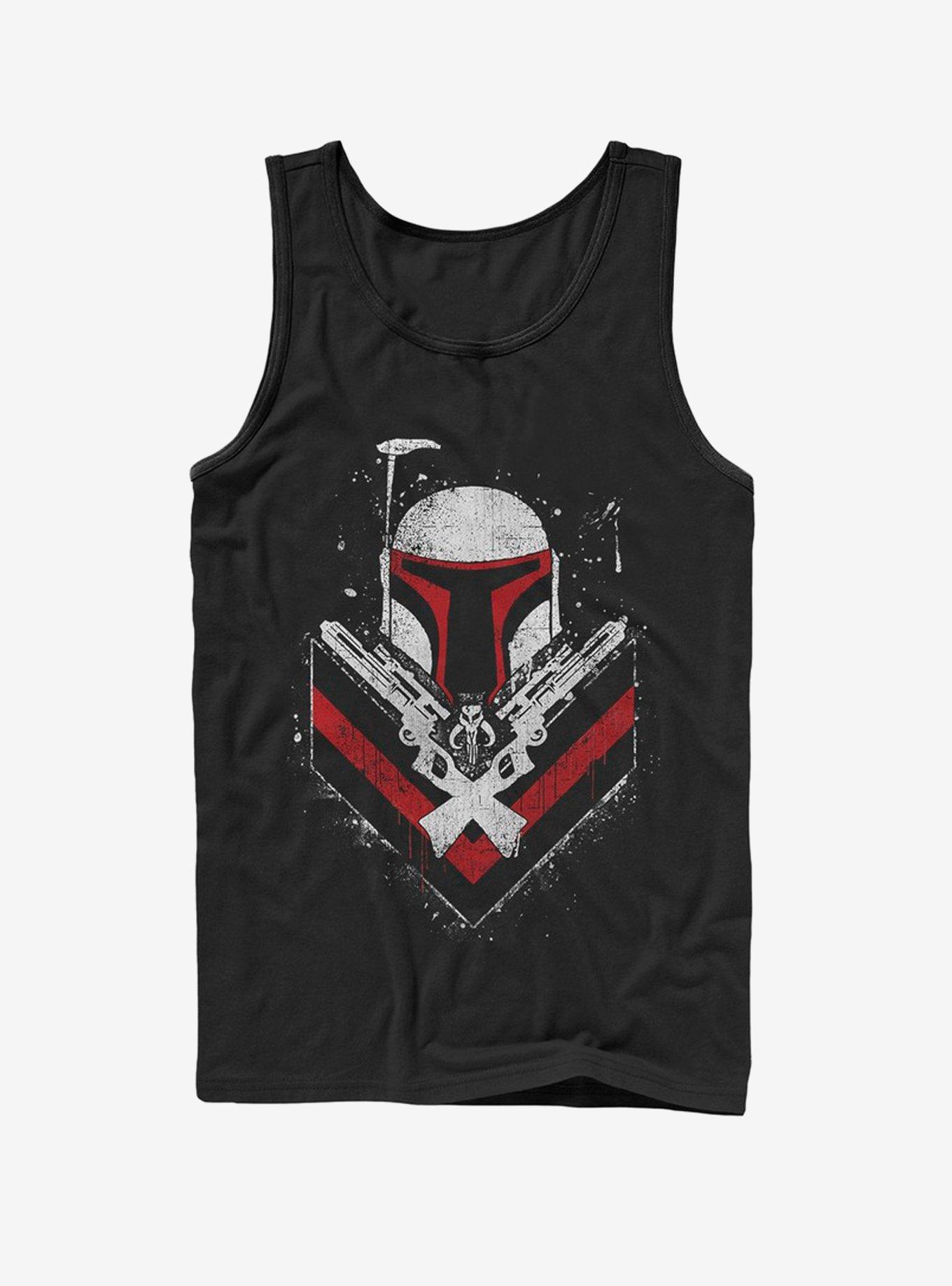 Star Wars Boba Fett No Threats Only Promises Tank, BLACK, hi-res