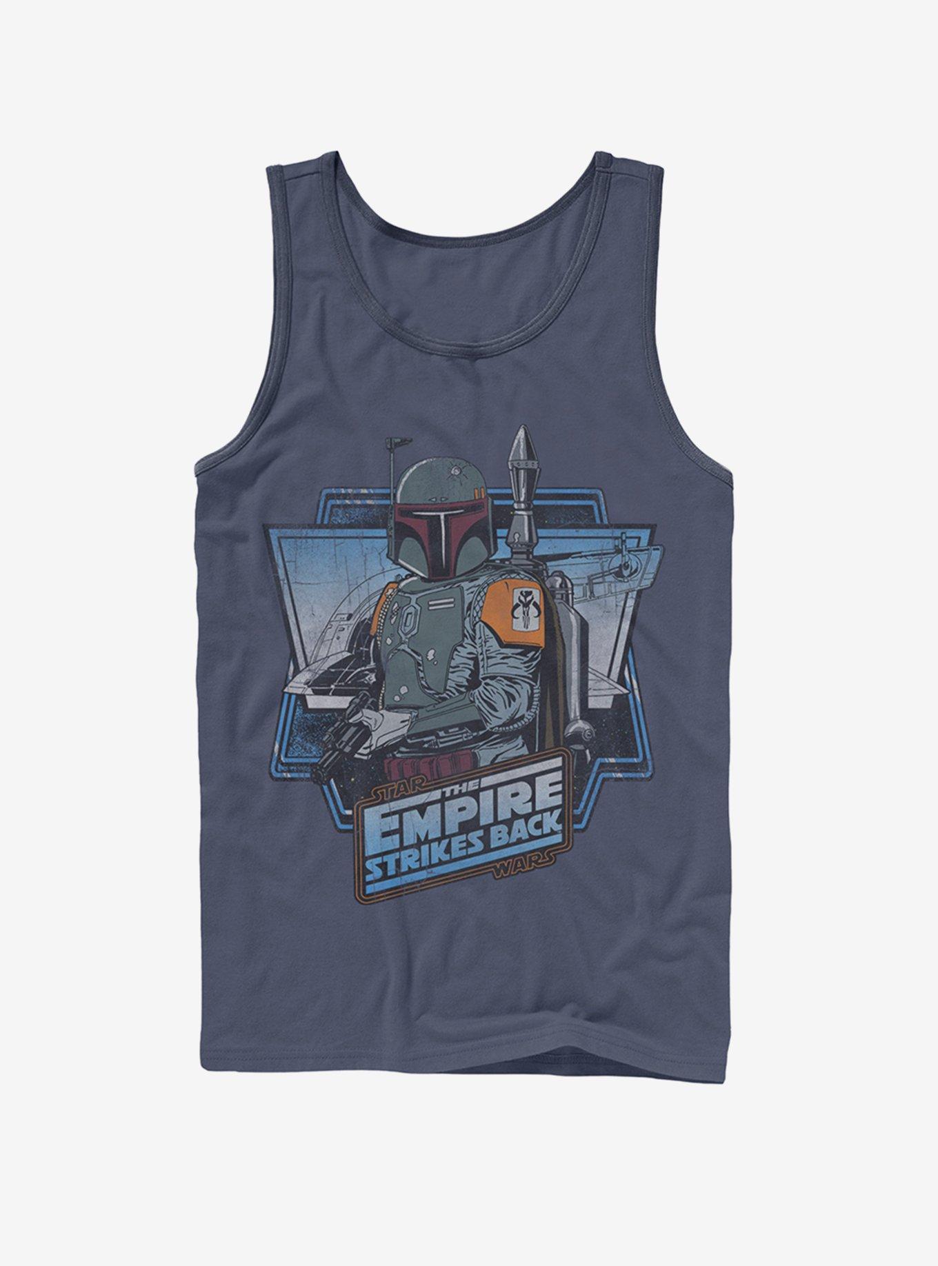 Star Wars The Empire Strikes Back Boba Fett Tank Top, NAVY, hi-res