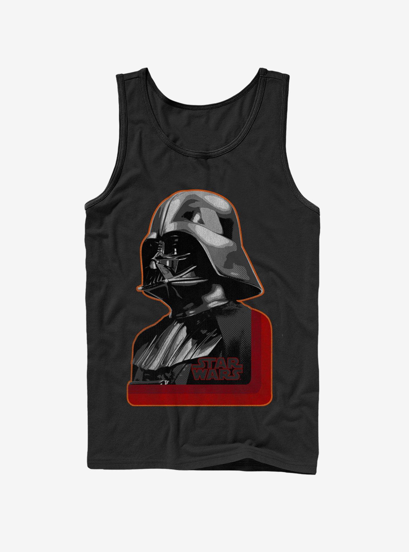 Star Wars Darth Vader Profile Tank, BLACK, hi-res