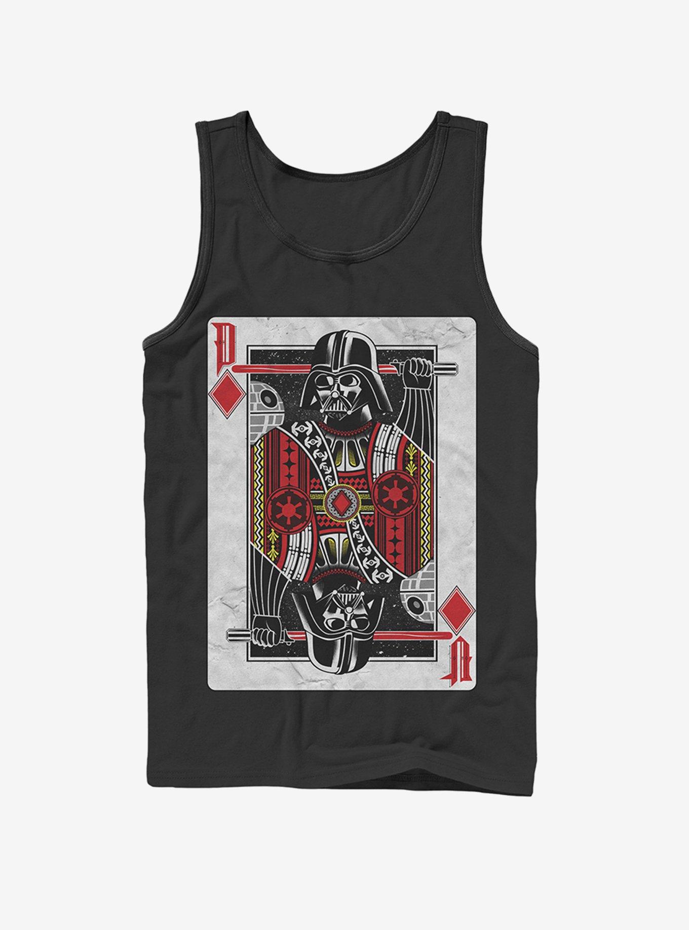 Star Wars Vader in the Cards Tank, BLACK, hi-res