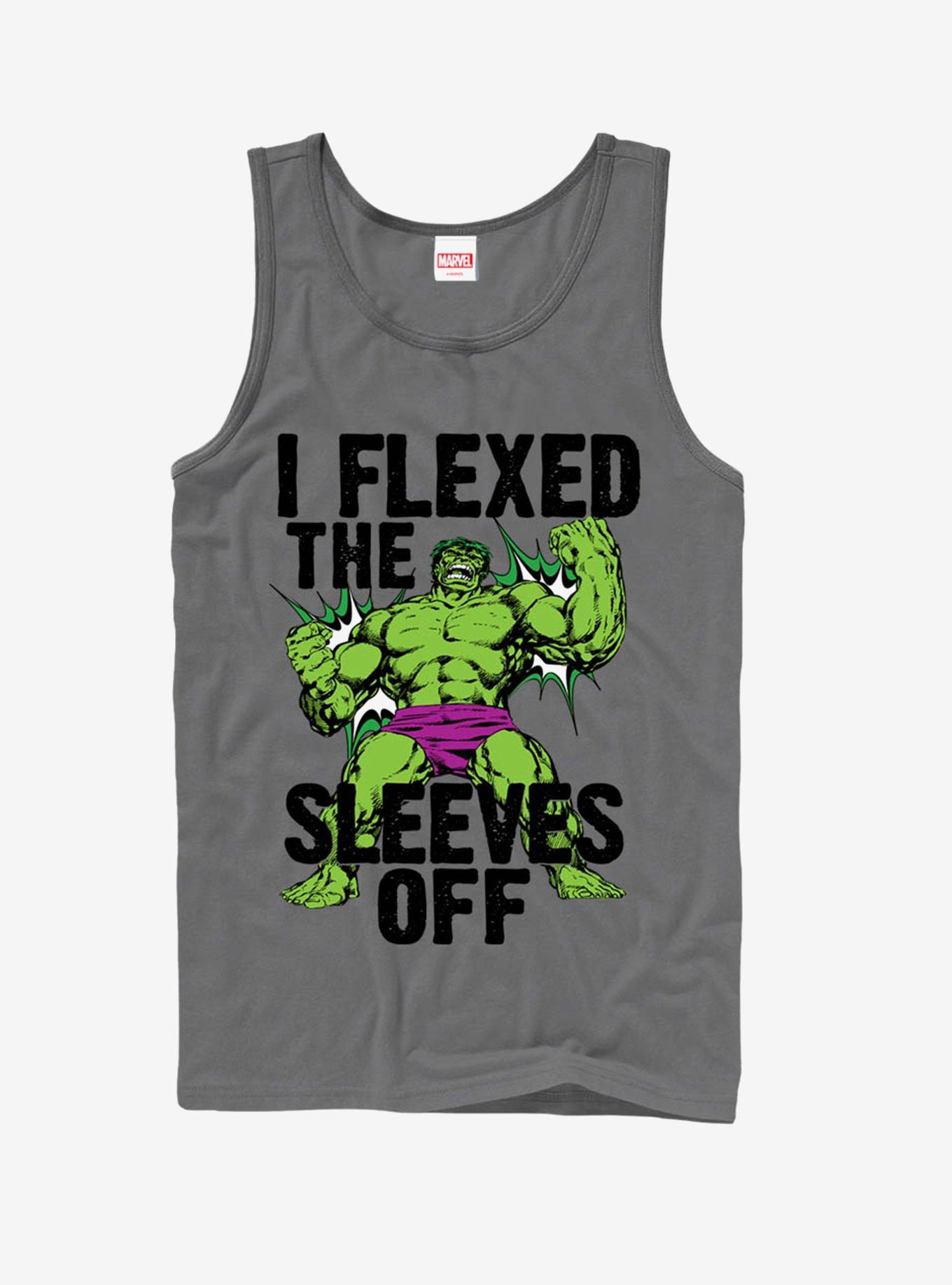 Marvel Hulk Flex Sleeves Off Tank