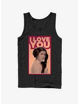 Star Wars Princess Leia Quote I Love You Tank, , hi-res