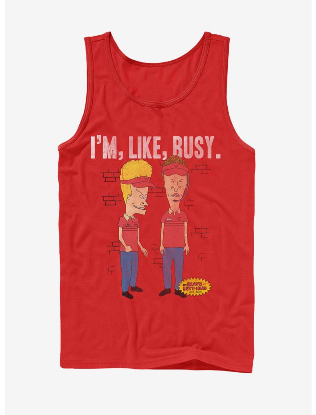Beavis and Butt-Head I'm Busy Tank, RED, hi-res