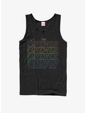 Marvel Avengers: Infinity War Rainbow Logo Tank, , hi-res