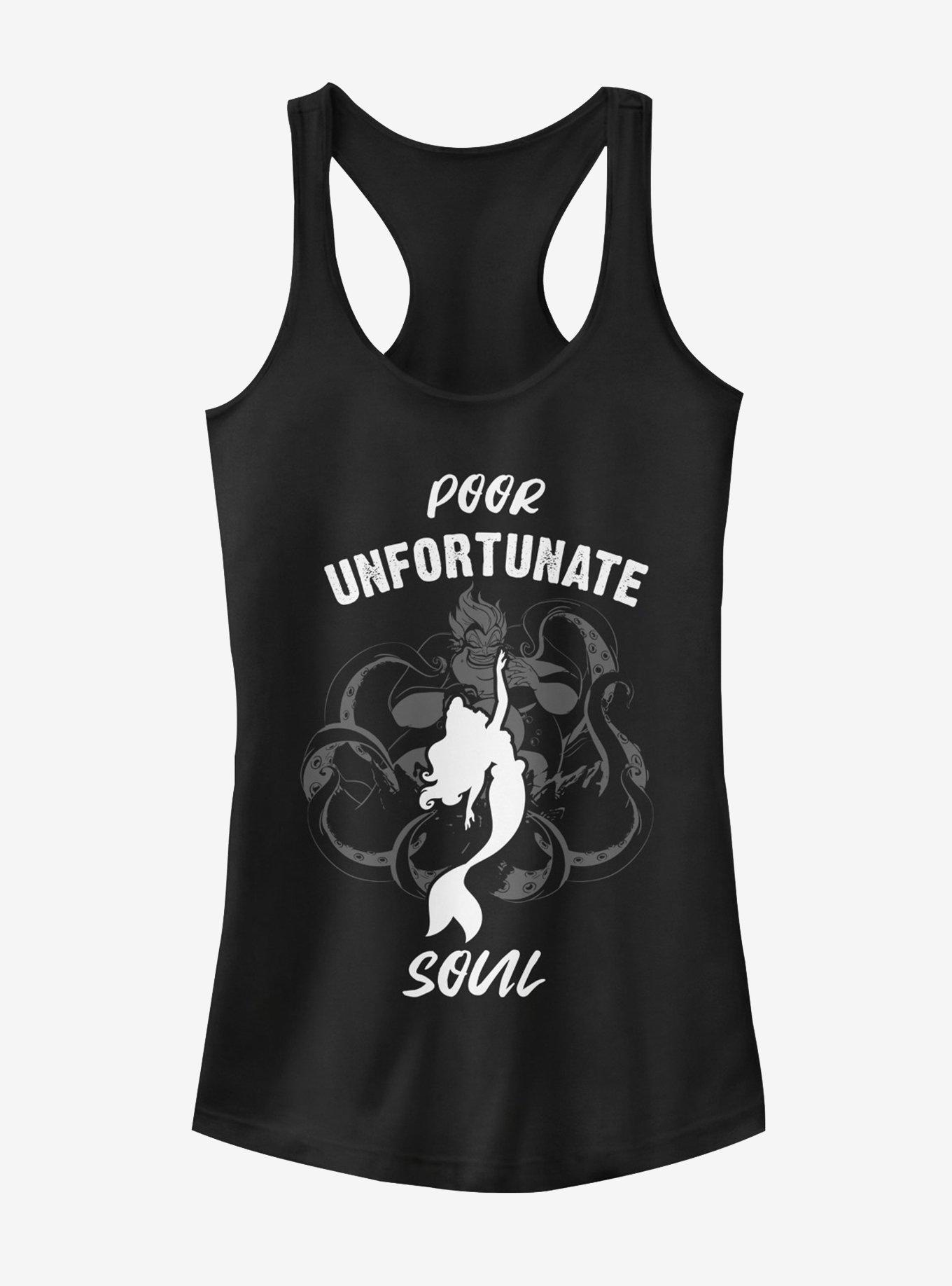 Disney Little Mermaid Unfortunate Soul Girls Tank, BLACK, hi-res