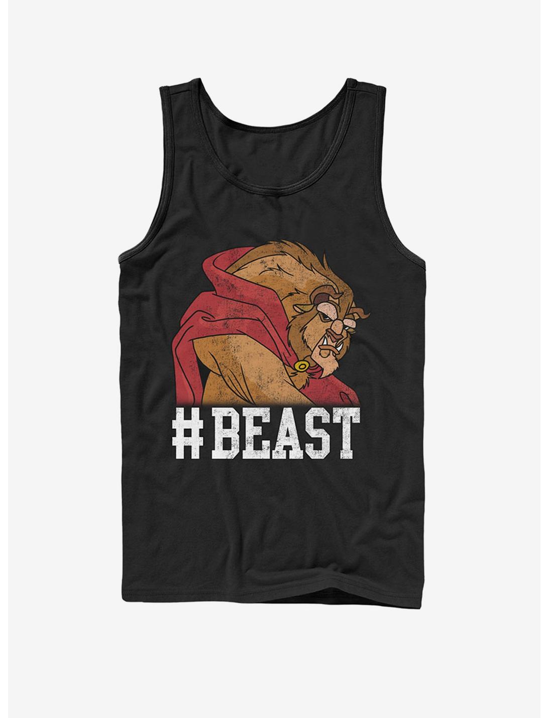 Disney Beauty and the Beast #Beast Tank, BLACK, hi-res