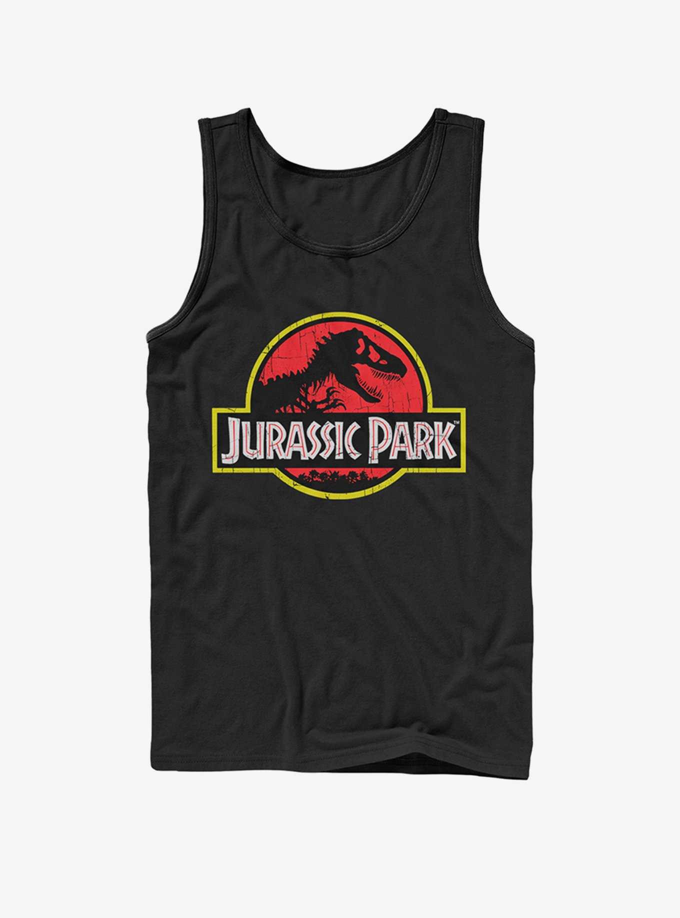 Jurassic Park T Rex Logo Tank, , hi-res