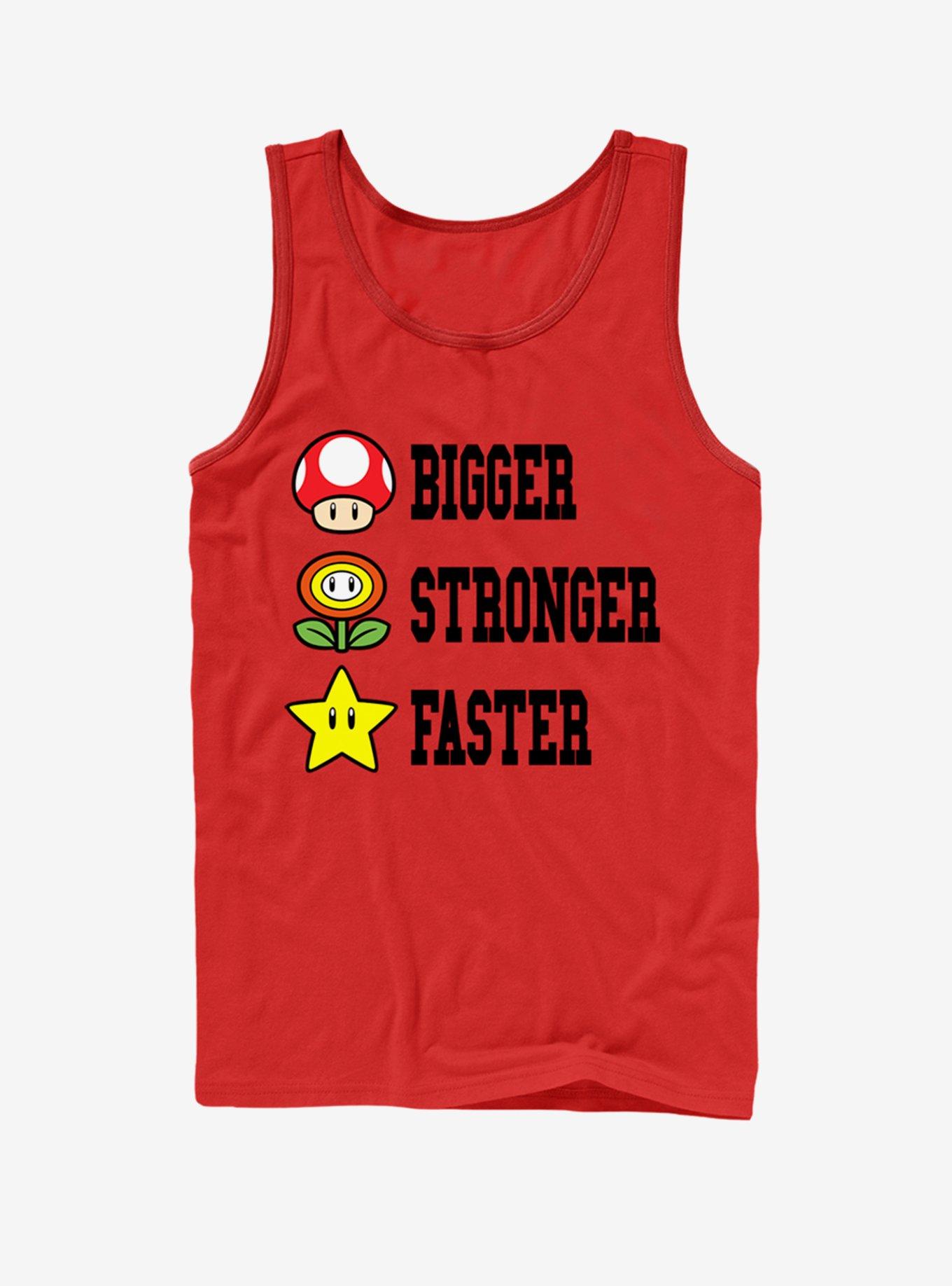 Nintendo Mario Bigger Stronger Faster Tank, , hi-res