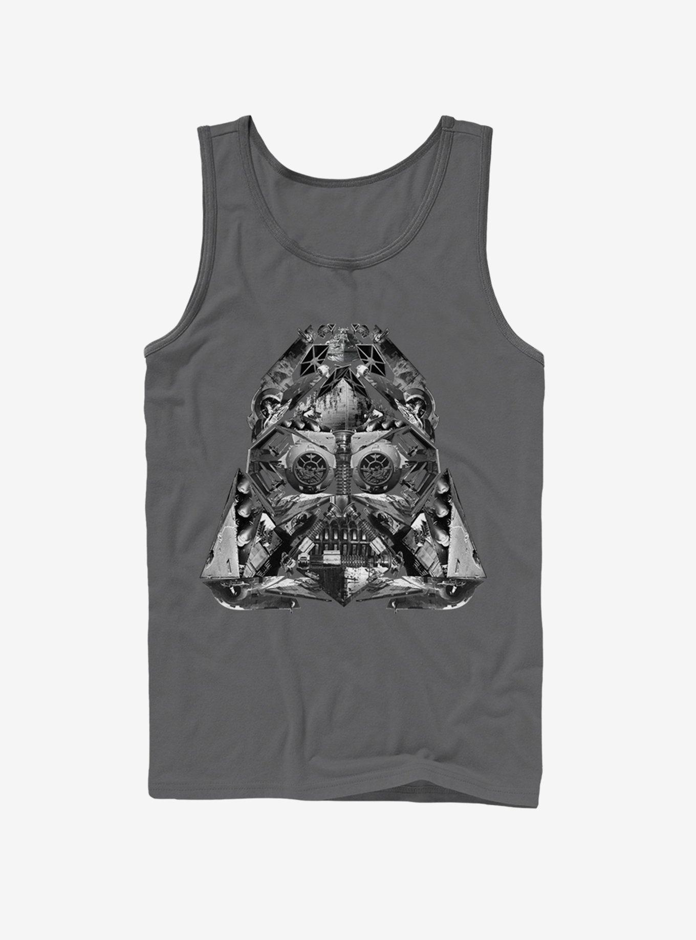 Star Wars Starfighter Vader Helmet Tank, CHARCOAL, hi-res