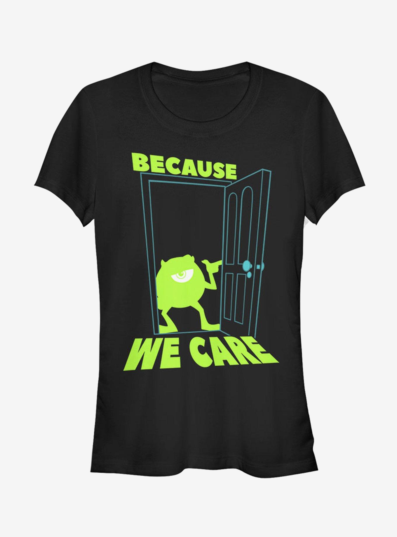 Disney Monsters Inc We Scare Mike Girls Buddy T-Shirt, BLACK, hi-res