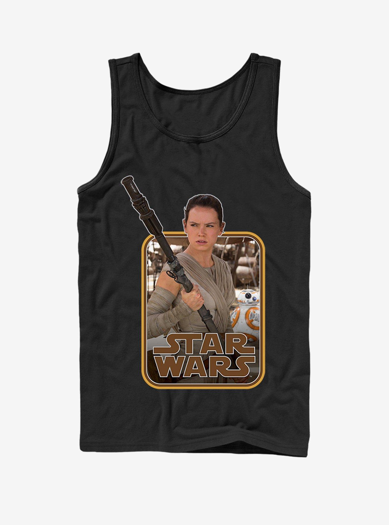 Star Wars Retro Rey and BB-8 Tank, , hi-res