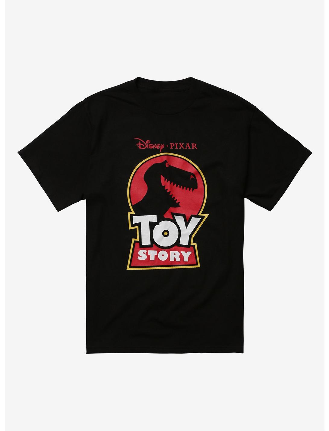 Disney Pixar Toy Story Rex Logo T-Shirt, BLACK, hi-res