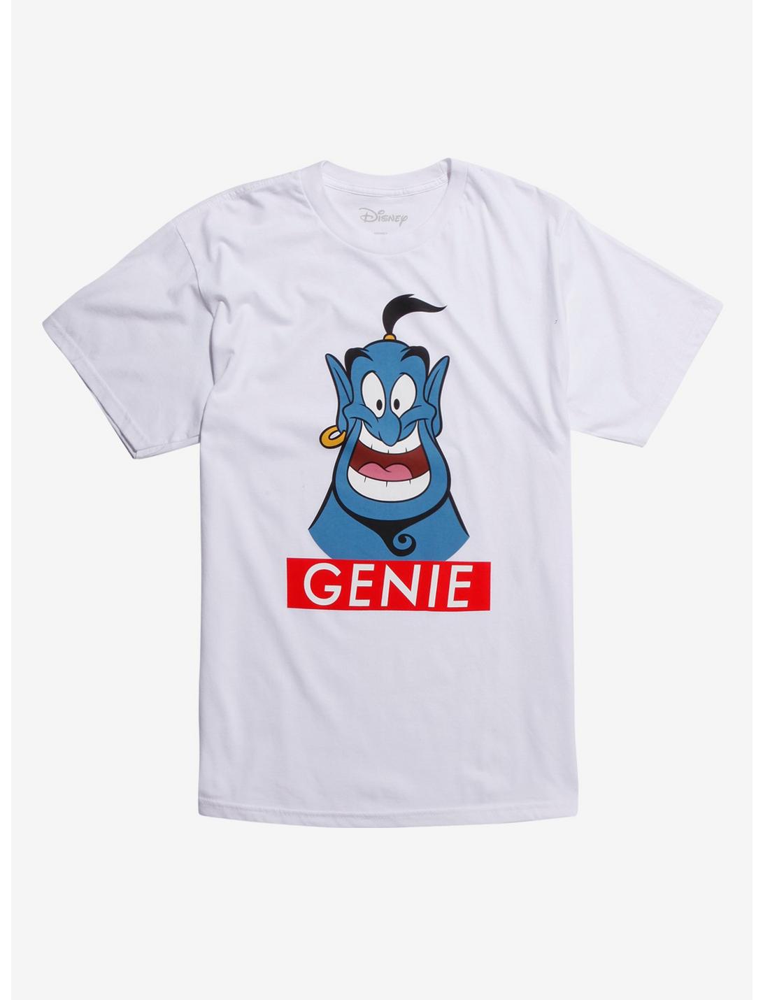 Disney Aladdin Genie Streetwear T-Shirt, WHITE, hi-res