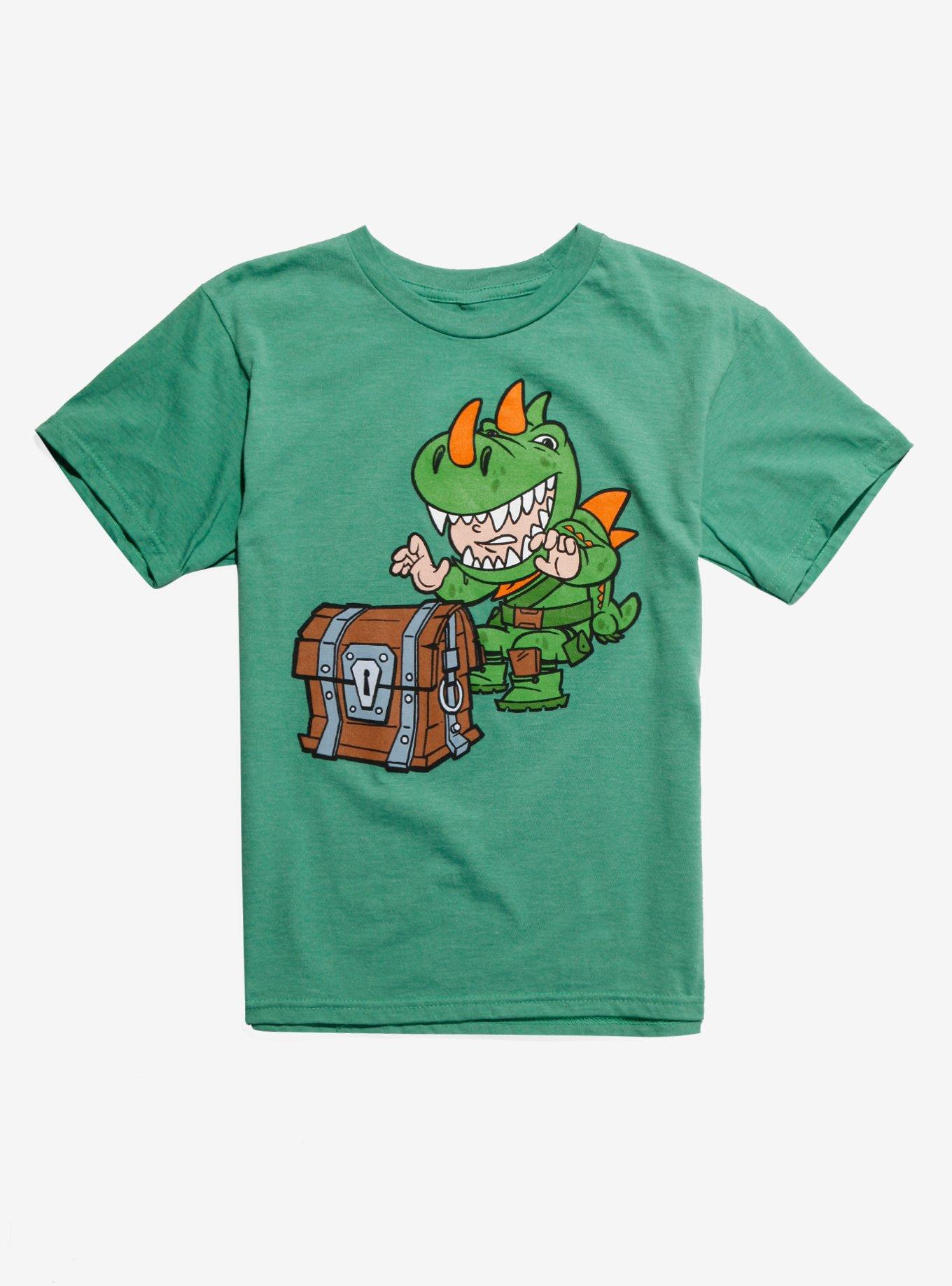 Fortnite Rex Loot Youth T-Shirt, BLUE, hi-res