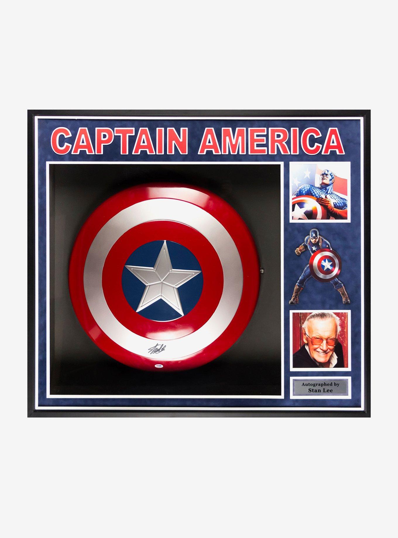 Marvel Captain America Signed Shield | BoxLunch