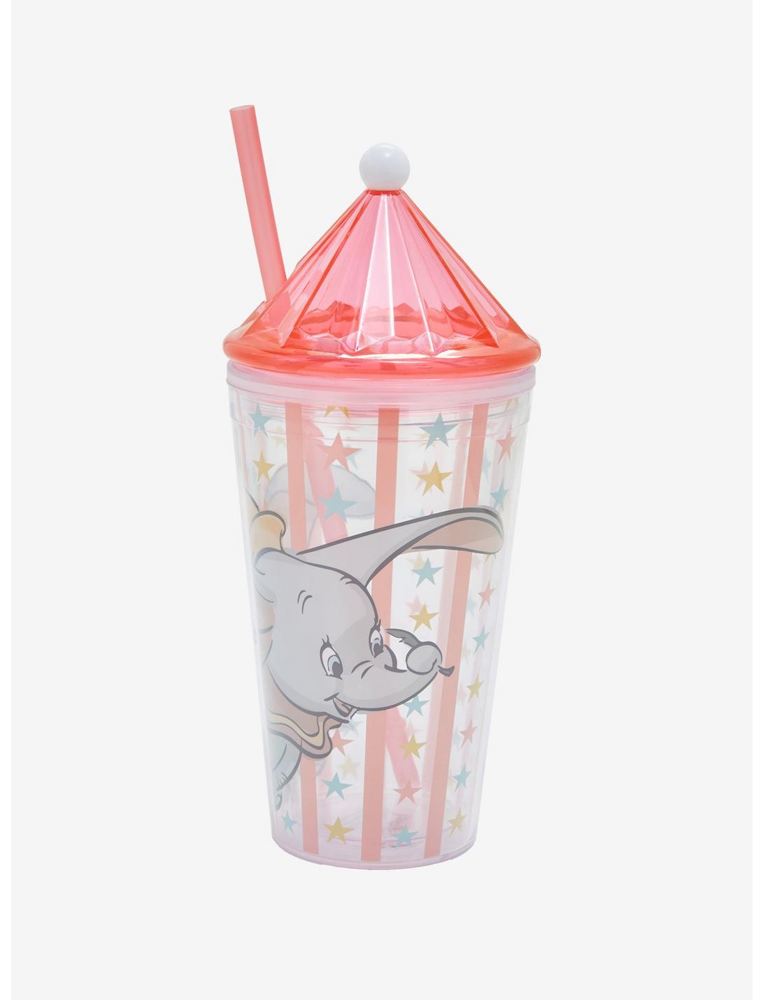 Disney Dumbo Circus Acrylic Straw Cup, , hi-res