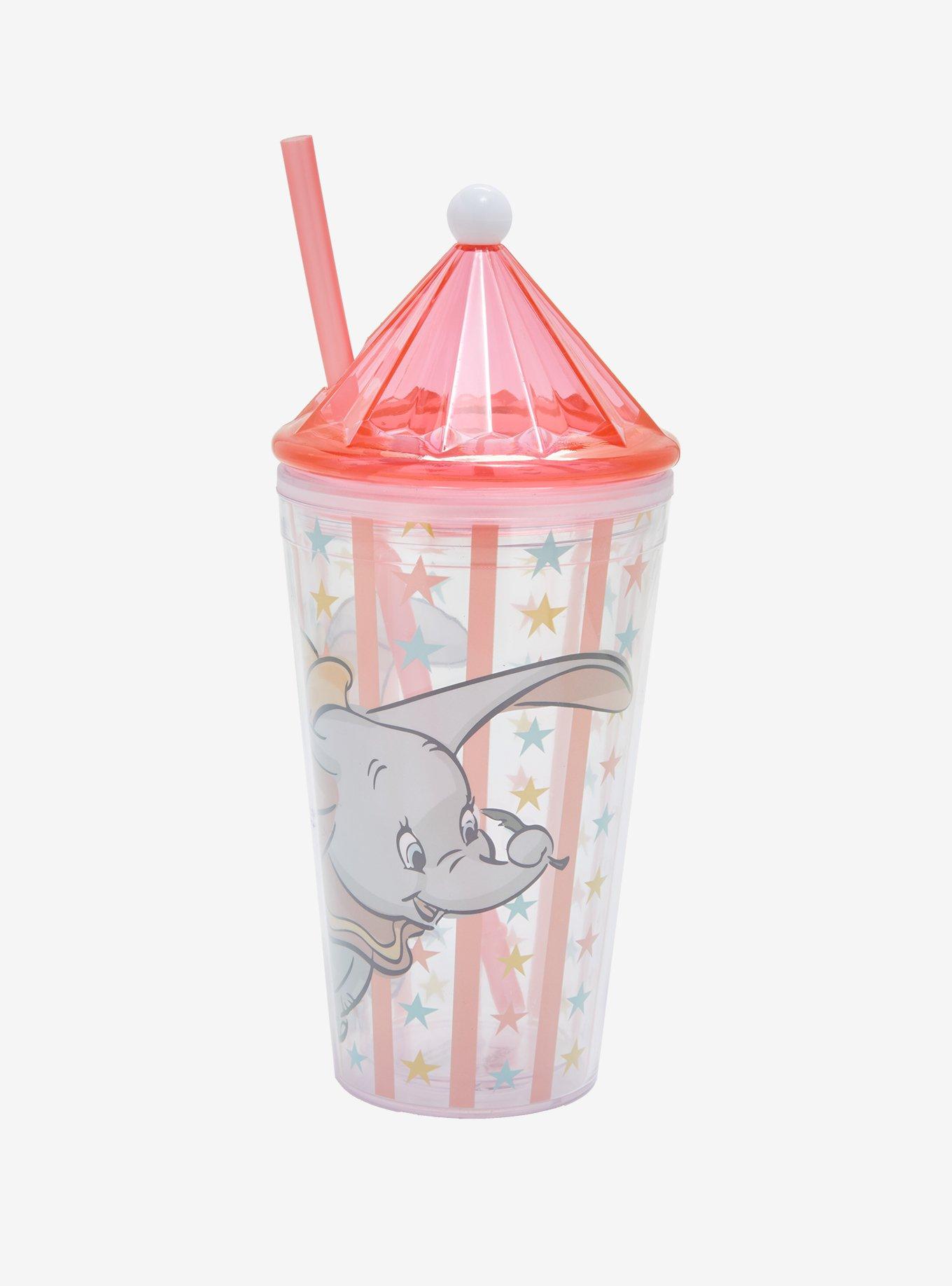 Disney Dumbo Circus Acrylic Straw Cup, , hi-res