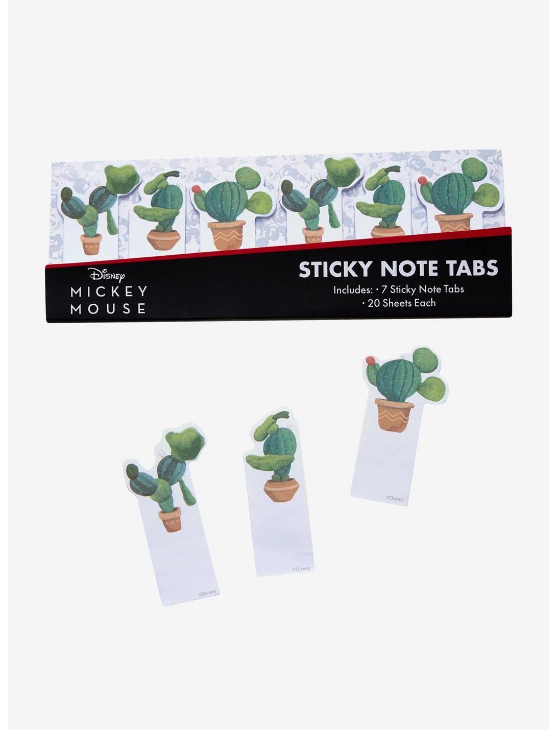 Disney Mickey Mouse Cactus Sticky Tabs - BoxLunch Exclusive, , hi-res