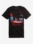 Queen Live On Stage T-Shirt, BLACK, hi-res