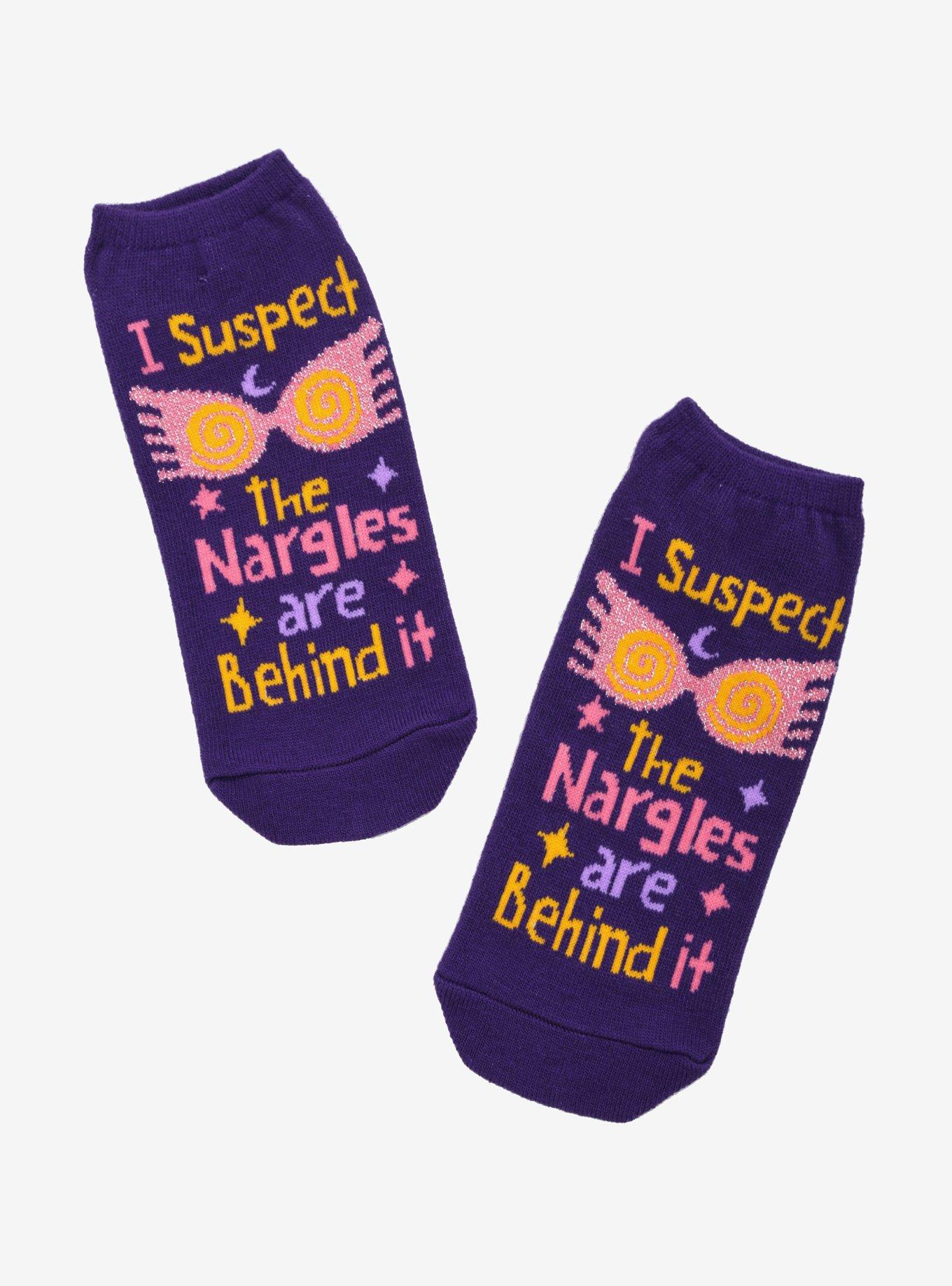 Harry Potter Luna Nargles No-Show Socks, , hi-res