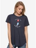 Disney Winnie The Pooh Eeyore Thanks Womens T-Shirt - BoxLunch Exclusive, NAVY, hi-res