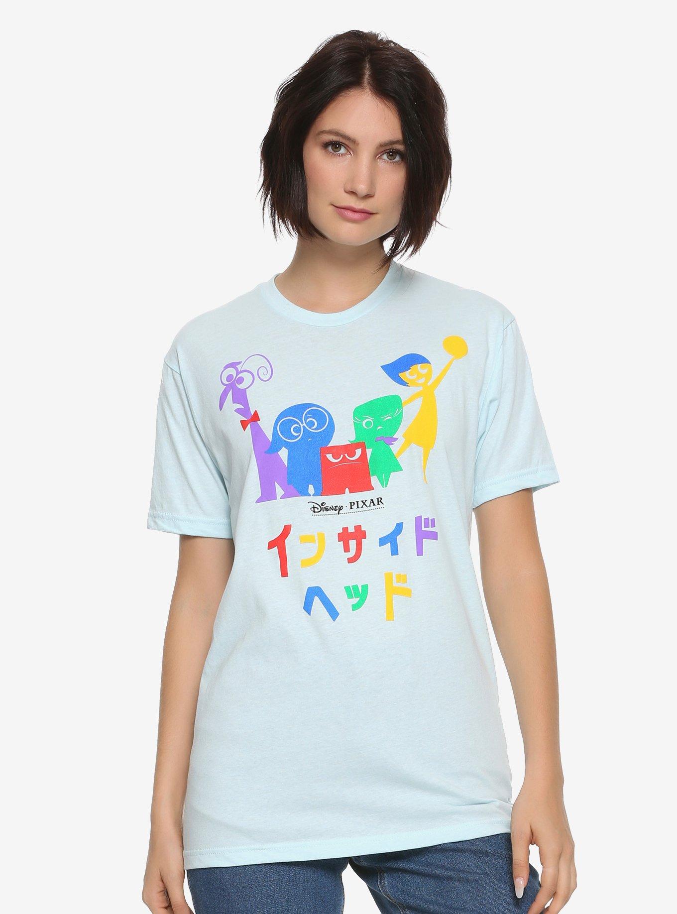 Disney Pixar Inside Out Group Womens T-Shirt - BoxLunch Exclusive, WHITE, hi-res