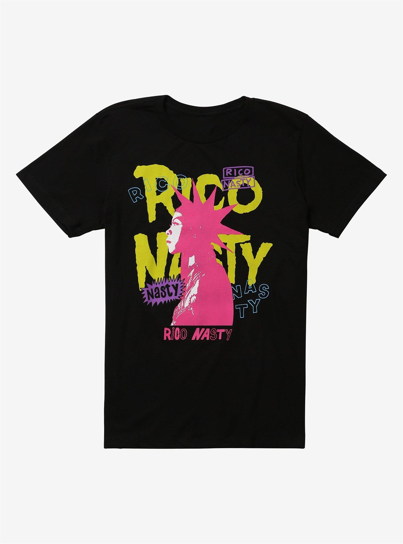 Rico Nasty Punk Photo T-Shirt, BLACK, hi-res