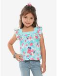 Disney Lilo & Stitch Floral Flutter Toddler Top - BoxLunch Exclusive, MULTI, hi-res