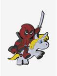 Marvel Deadpool Cartoon Unicorn Enamel Pin, , hi-res