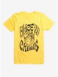 Alice In Chains Heart T-Shirt, YELLOW, hi-res