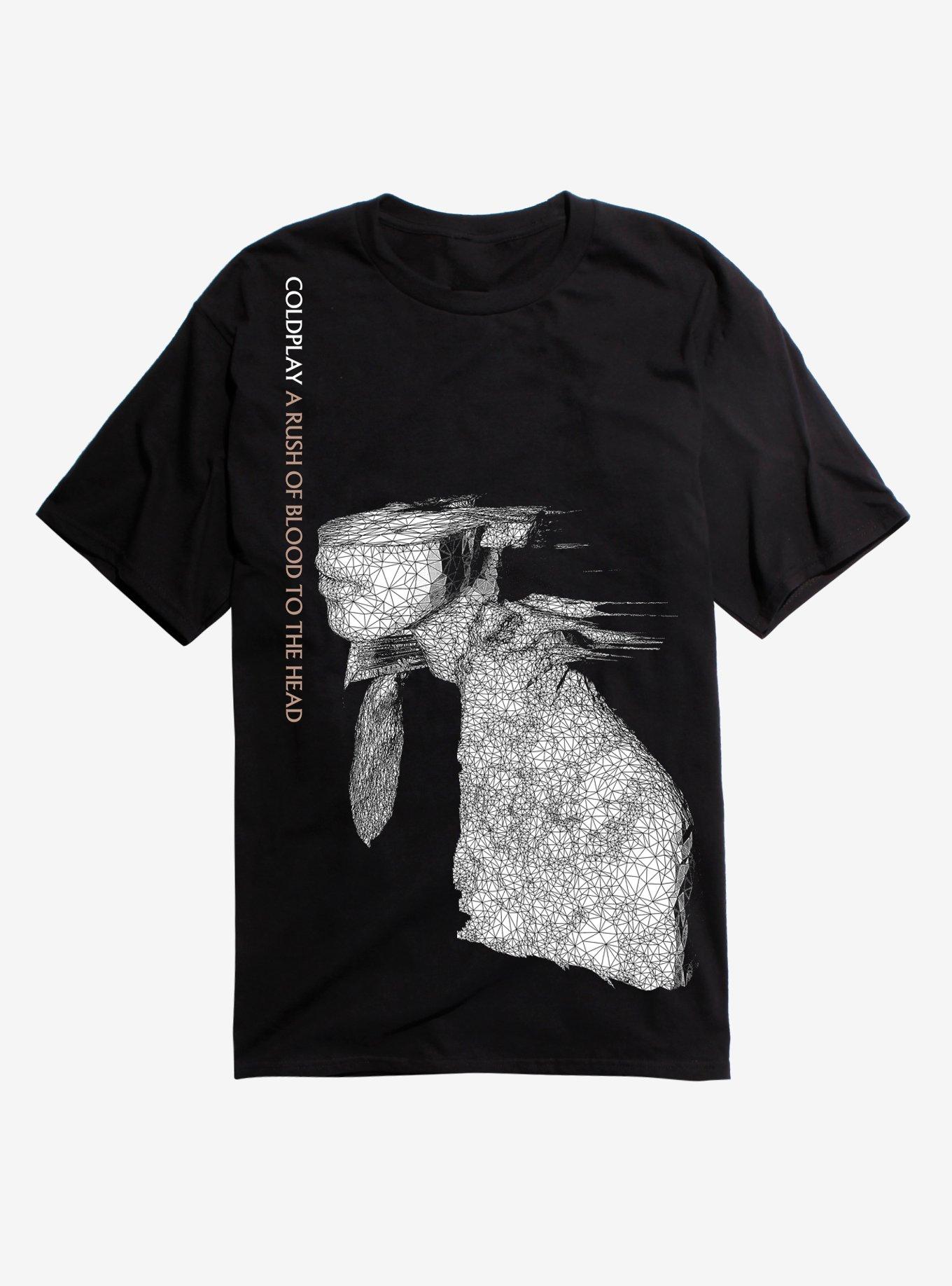 Coldplay A Rush Of Blood To The Head T-Shirt, , hi-res