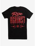 Rise Against Chicago Red Logo T-shirt, BLACK, hi-res