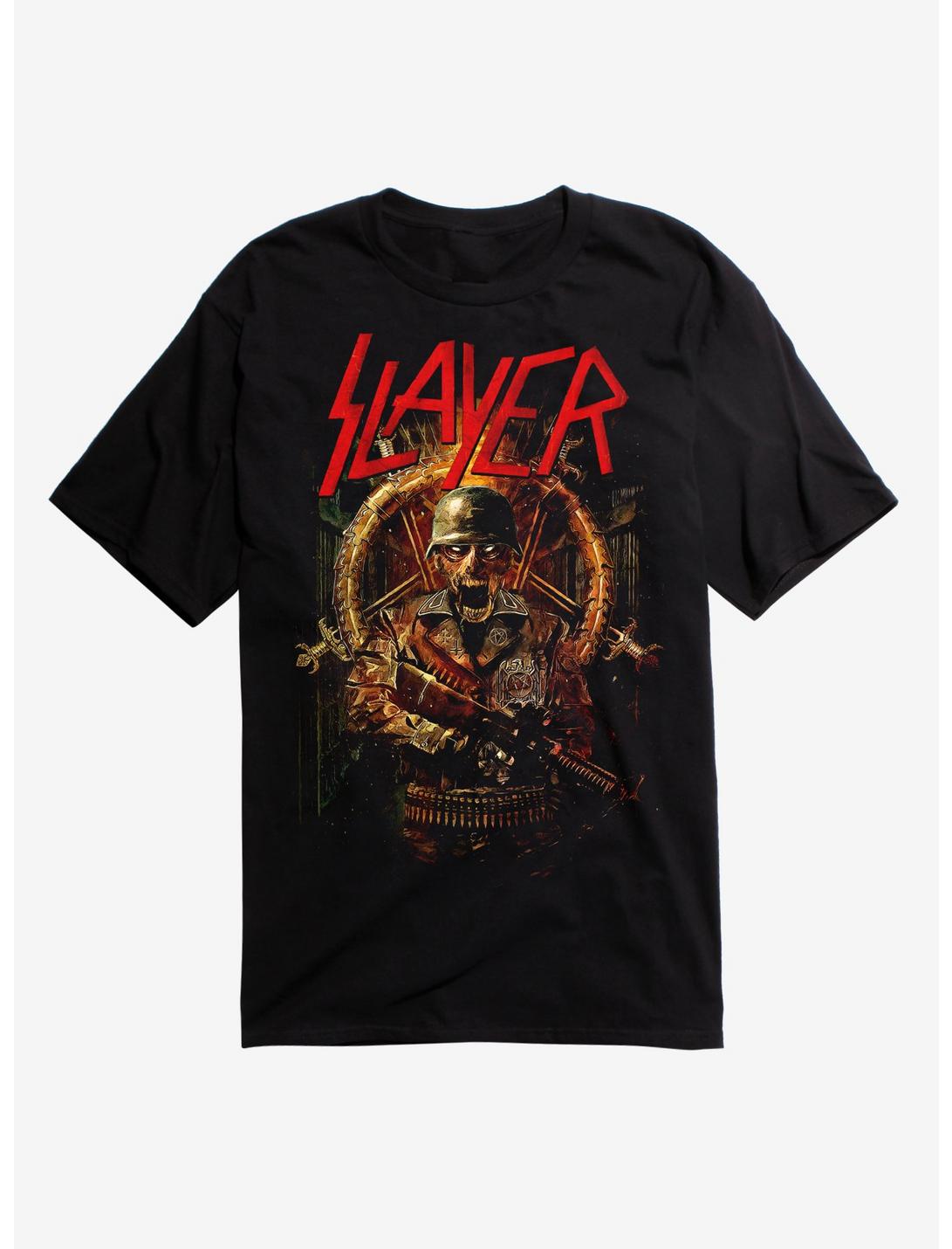 Slayer Skull Soldier T-Shirt, BLACK, hi-res