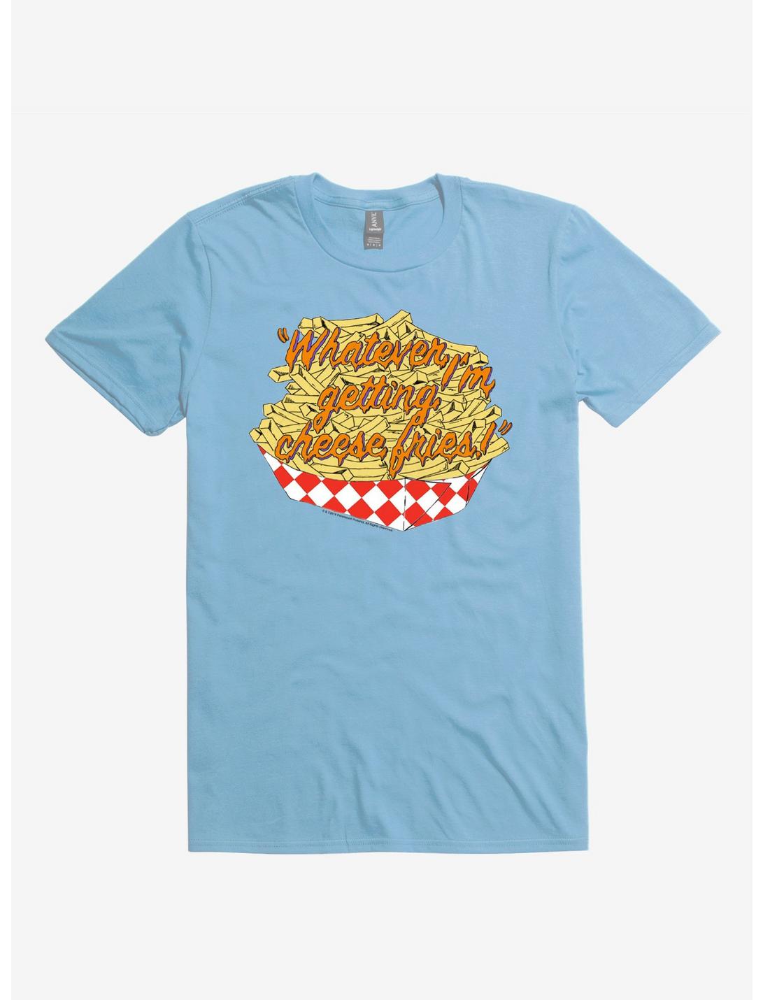Mean Girls Whatever Cheese Fries T-Shirt, LIGHT BLUE, hi-res