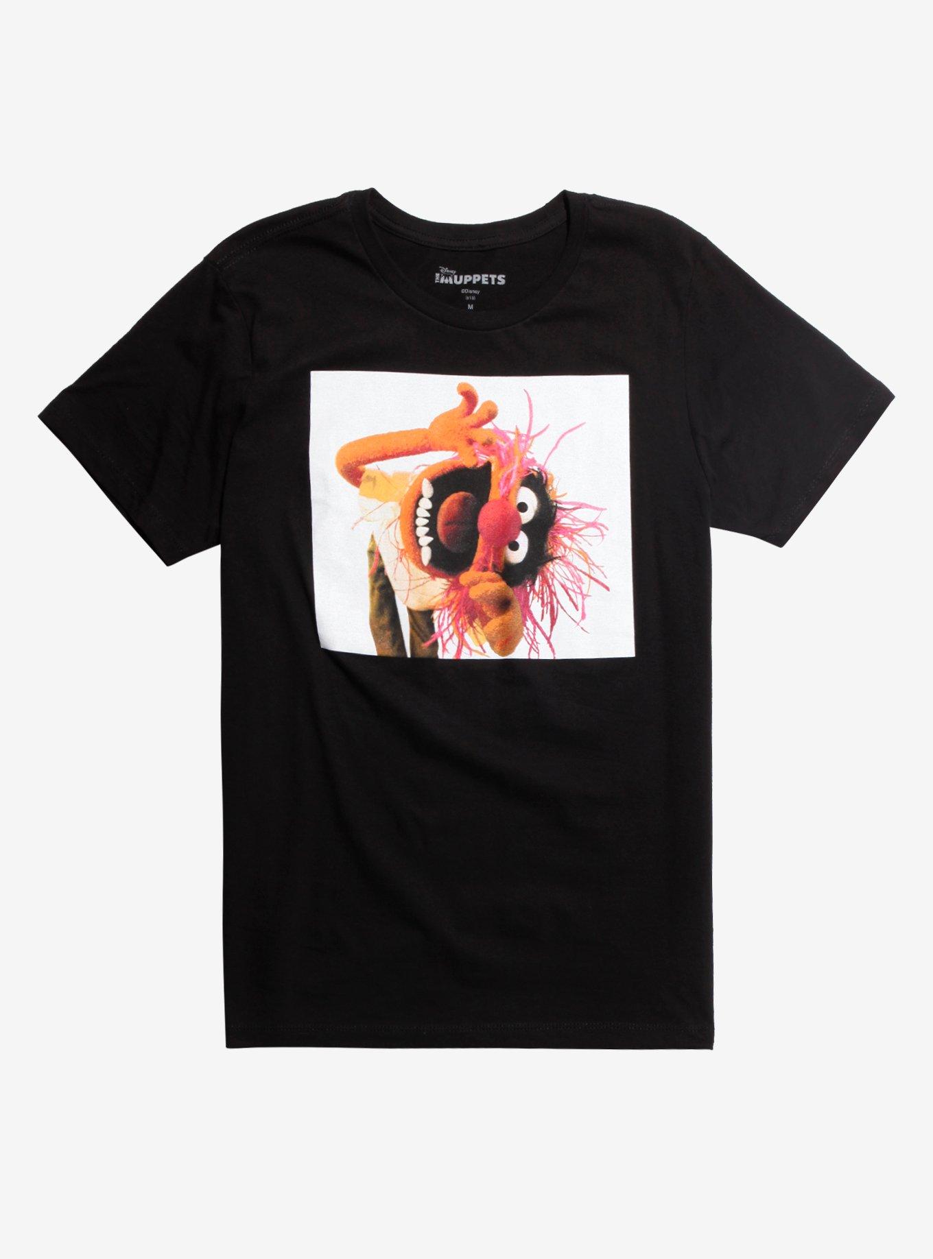 The Muppets Animal T-Shirt, BLACK, hi-res