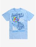 Disney Pixar UP Adventure Is Out There Balloon House T-Shirt, LIGHT BLUE, hi-res