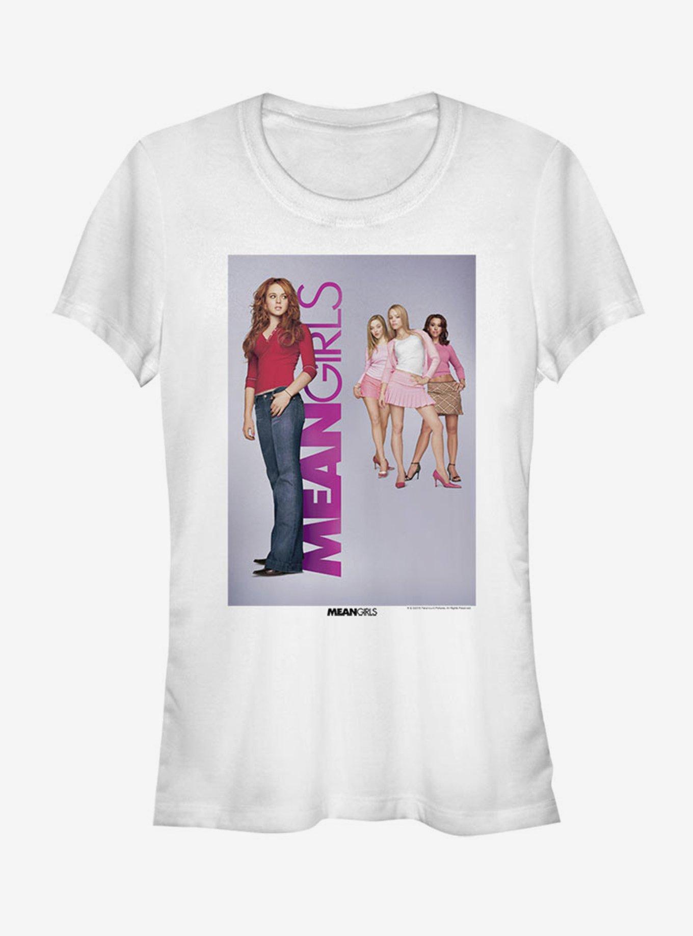 Mean Girls Poster Girls T-Shirt - WHITE | Hot Topic