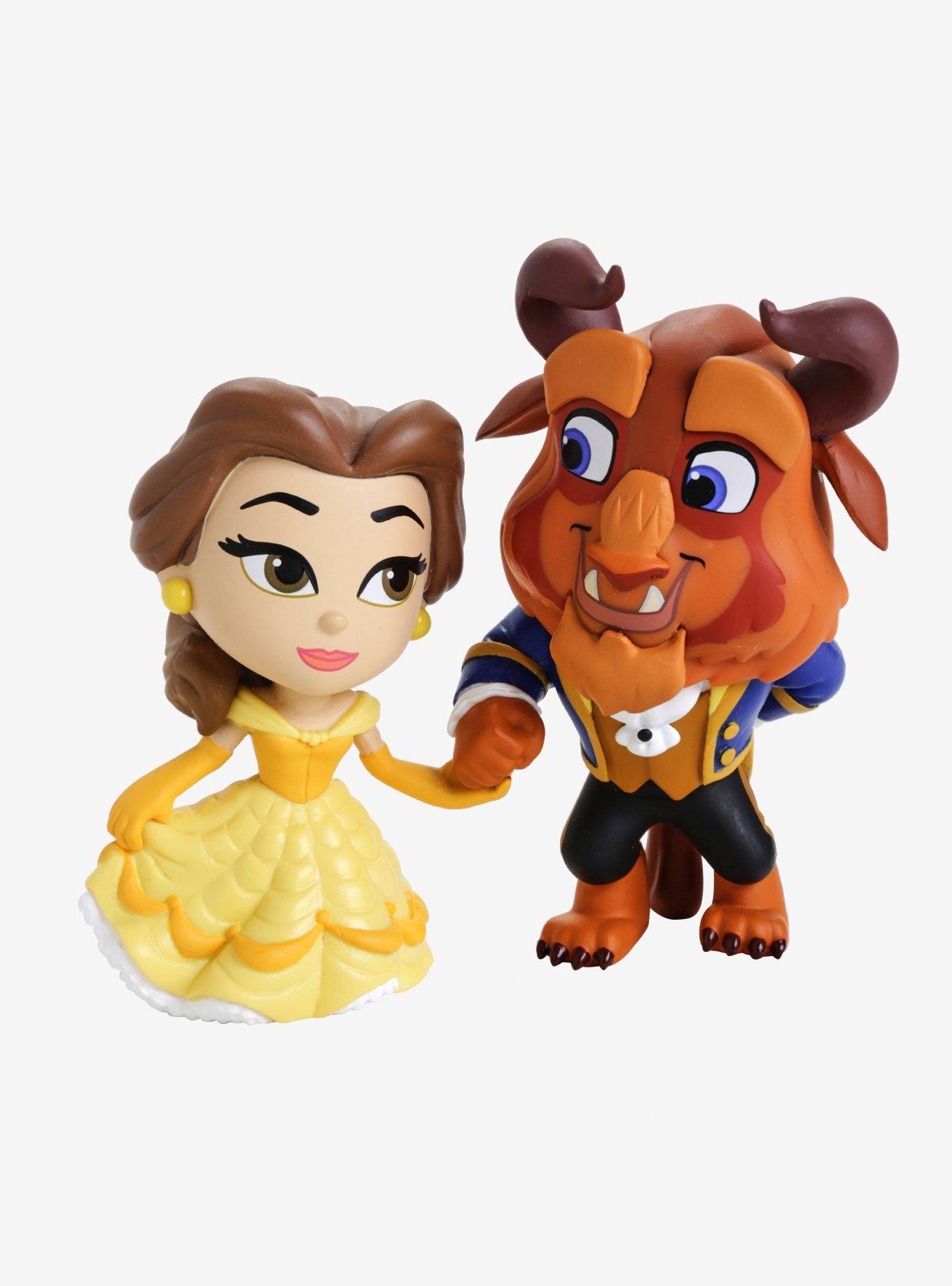 Funko Disney Princess Beauty And The Beast Belle & The Beast Mini Vinyl Figure Set, , hi-res