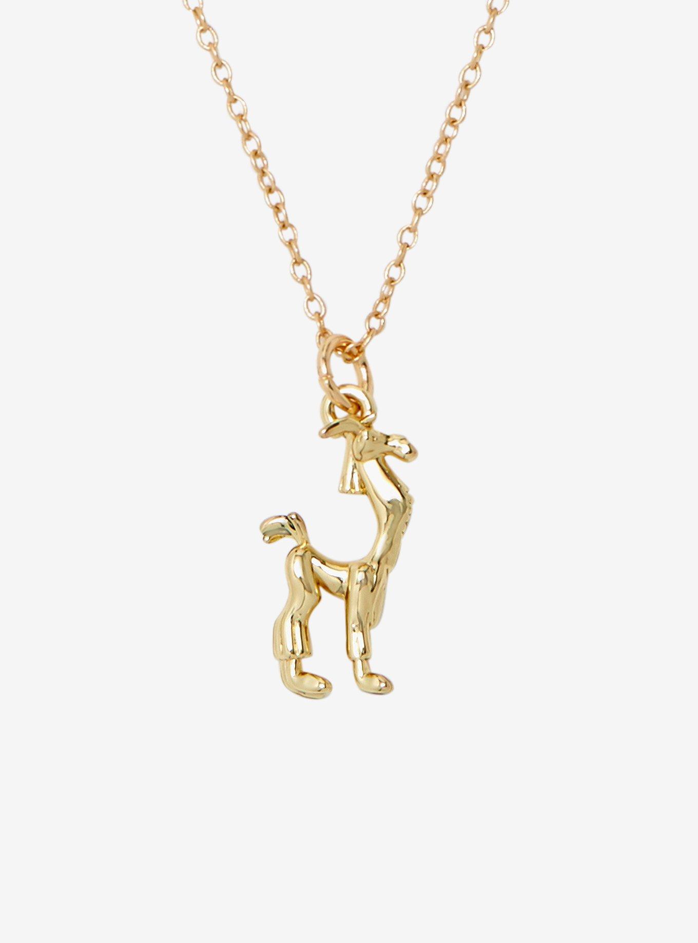 Disney The Emperor's New Groove Kuzco Llama Dainty Charm Necklace, , hi-res