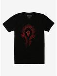 Blizzard World Of Warcraft Horde Secret Message T-Shirt, BLACK, hi-res