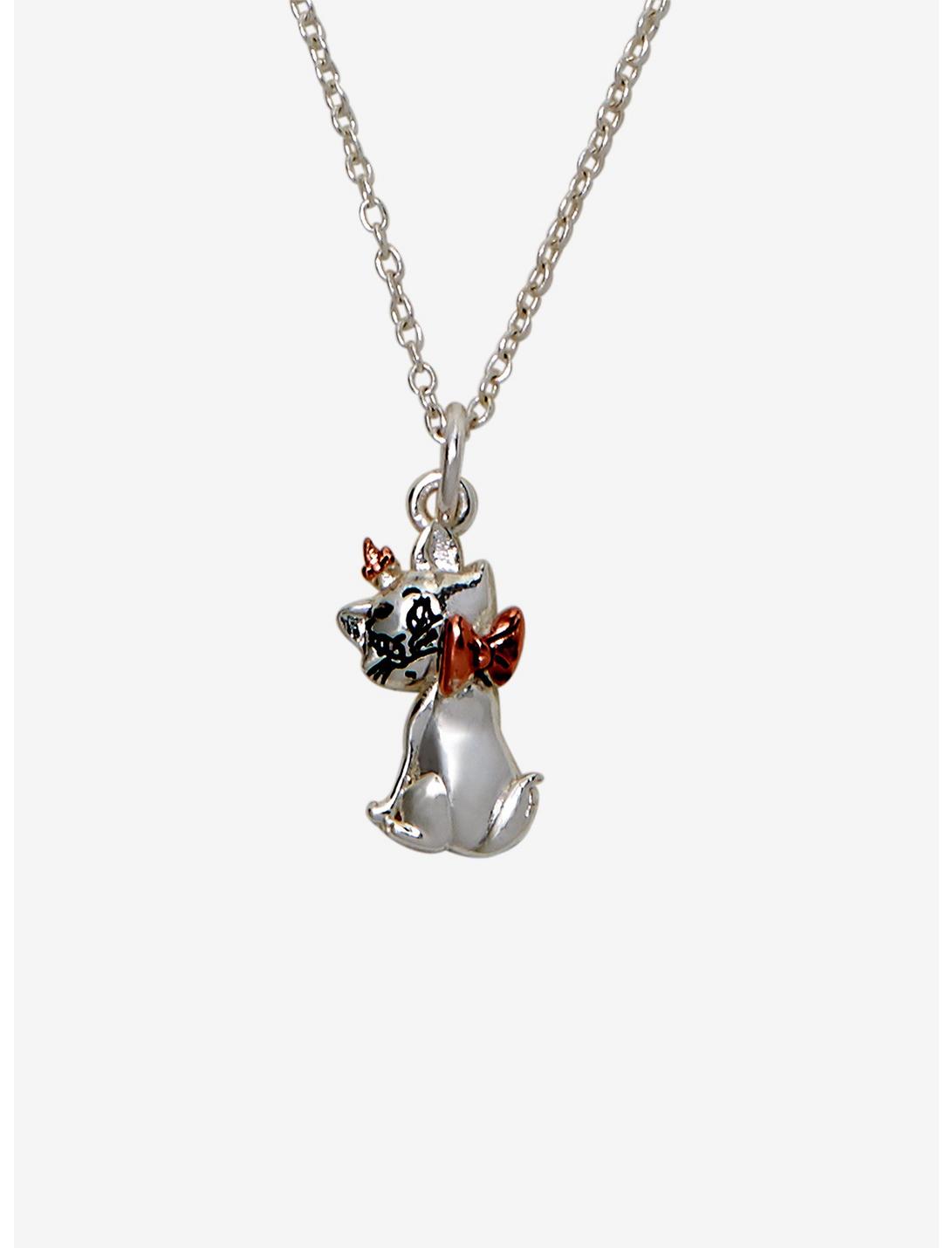 Disney The Aristocats Marie Dainty Charm Necklace, , hi-res
