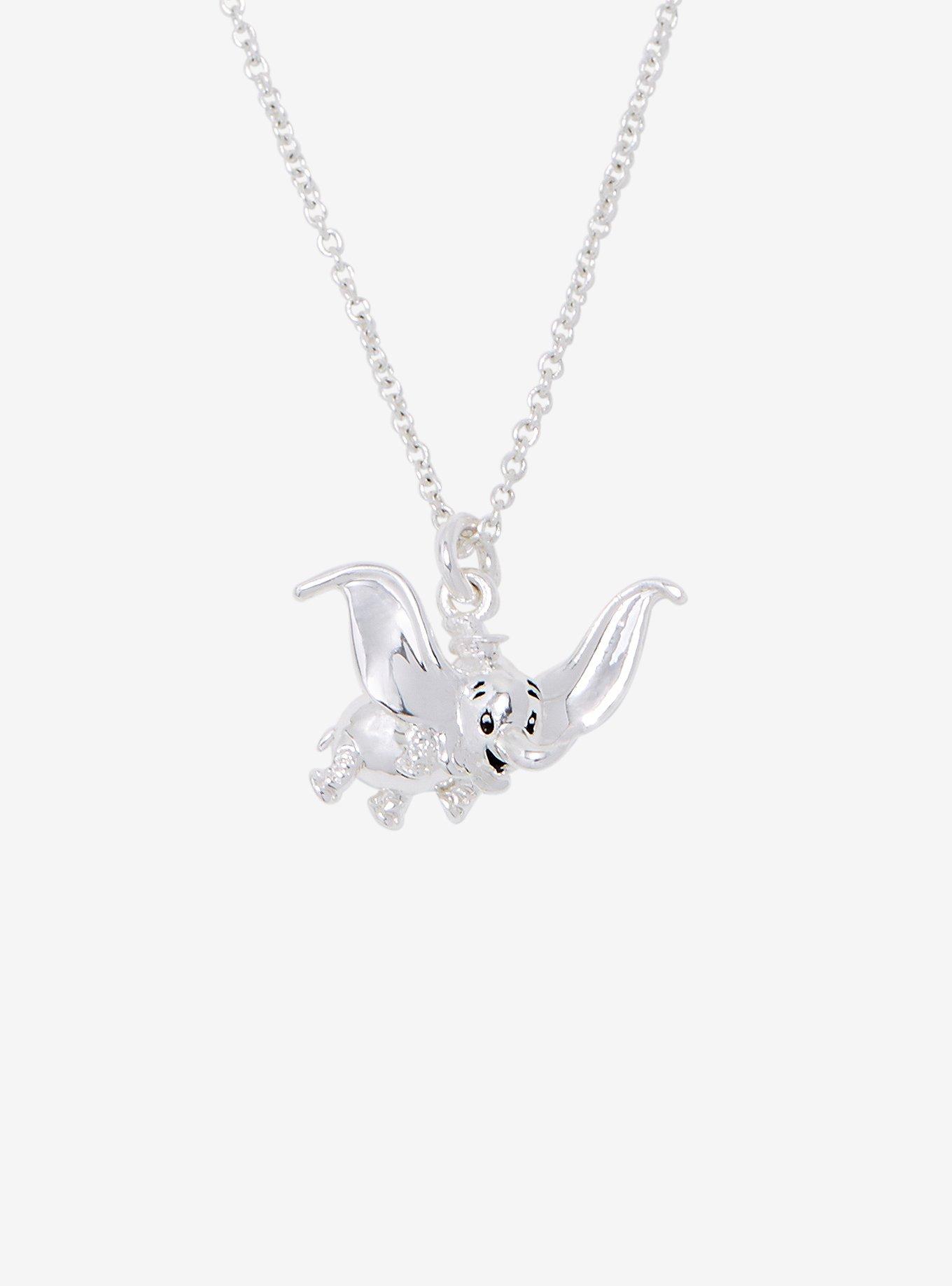 Disney Dumbo Dainty Charm Necklace, , hi-res