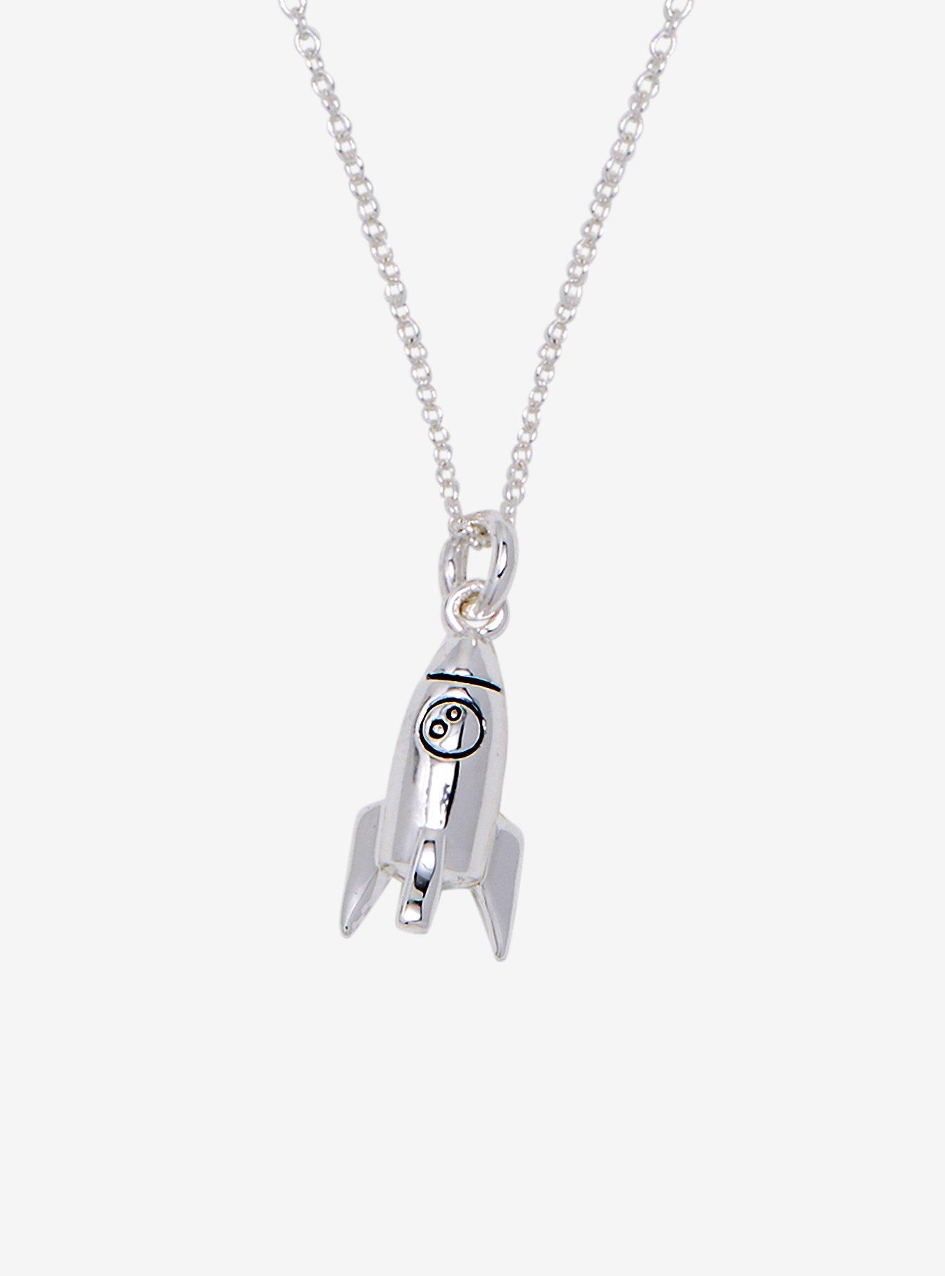 Disney Pixar Toy Story Alien Rocket Dainty Charm Necklace, , hi-res