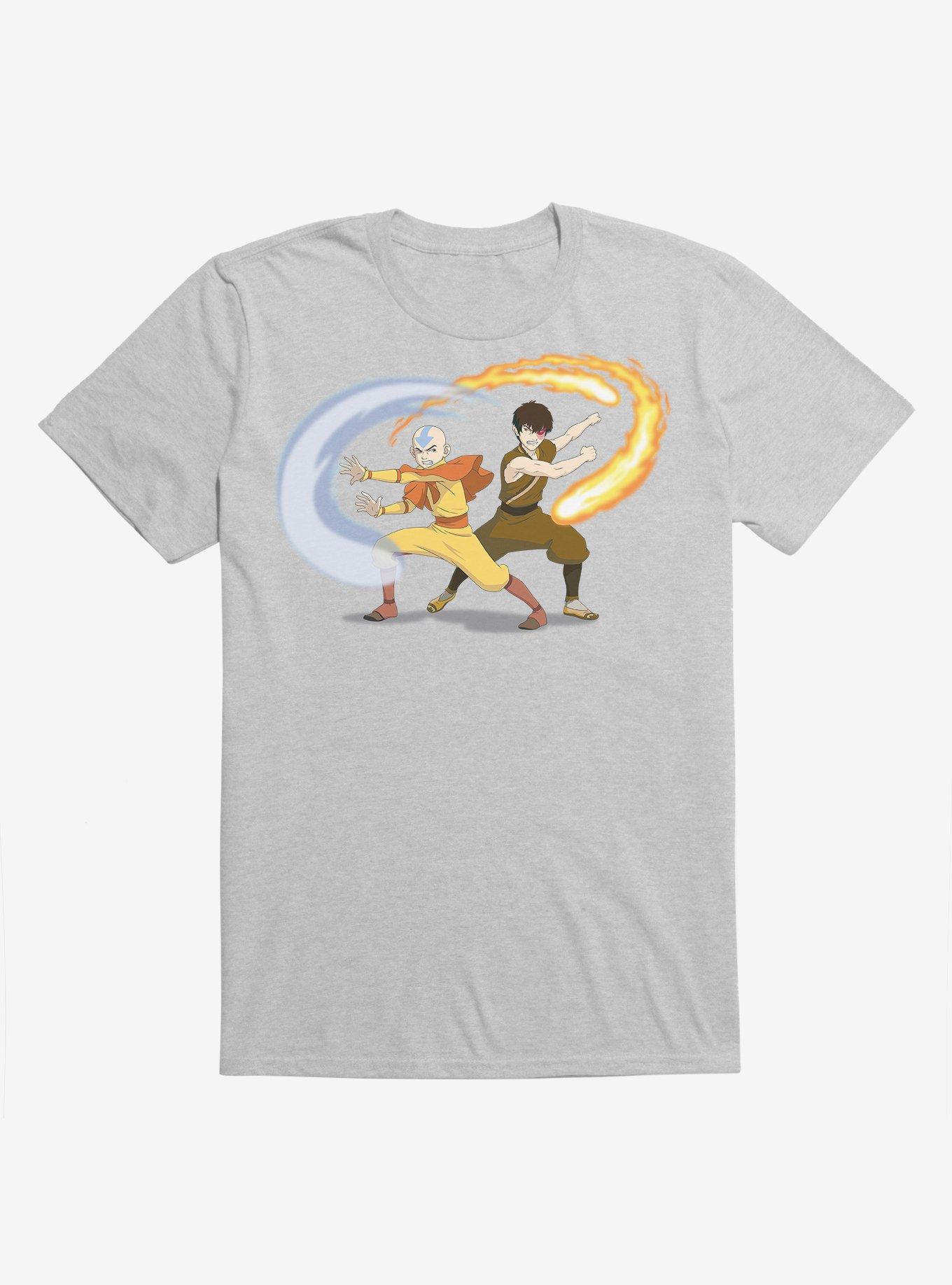 Avatar: The Last Airbender Aang And Zuko T-Shirt, , hi-res