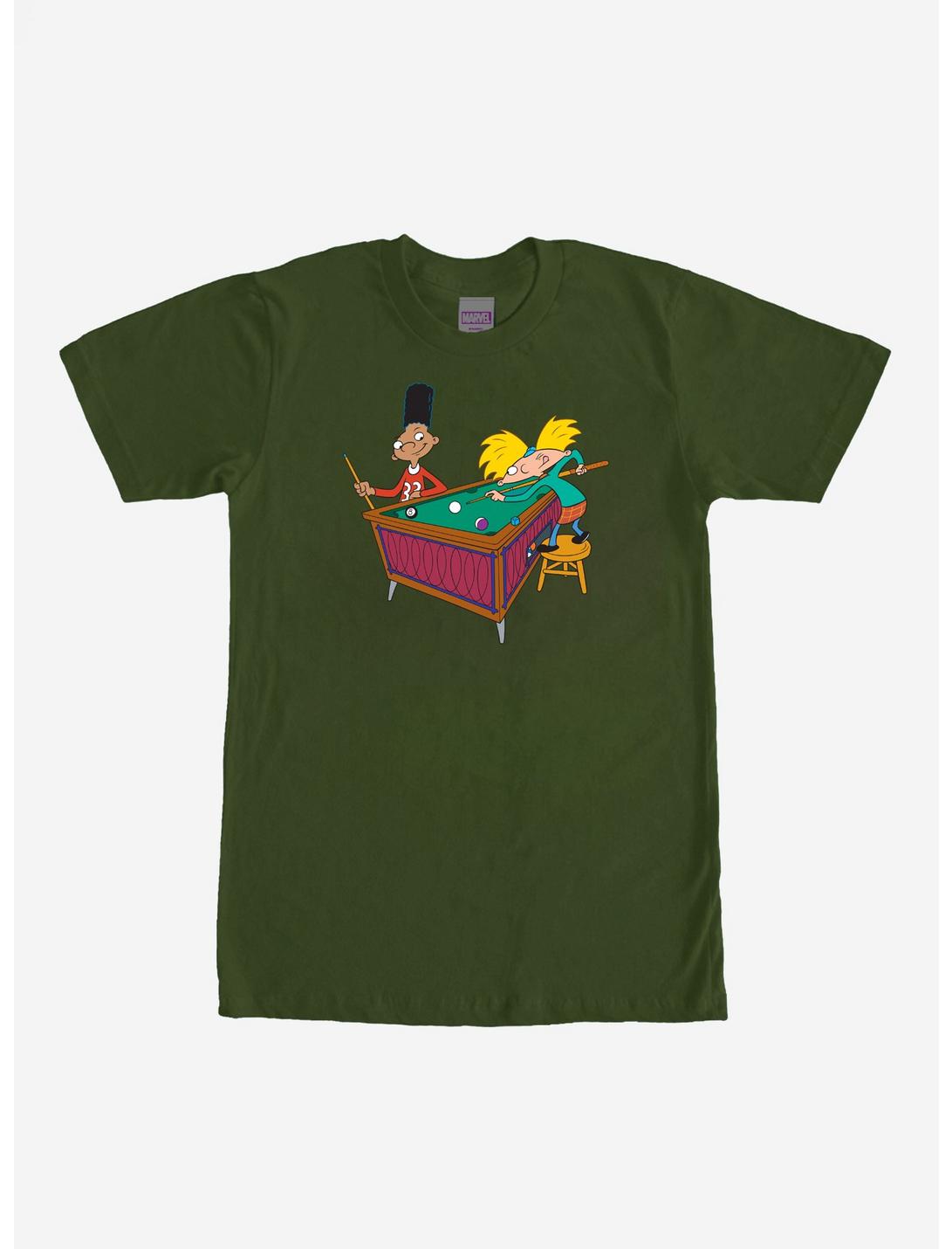 Hey Arnold! Pool T-Shirt, CITY GREEN, hi-res